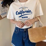 【トレンド】Y2Kファッション ロゴクロップドTシャツ レディース | VICTORIA | 詳細画像7