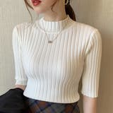 半袖 リブニット 小さめ | VICTORIA | 詳細画像10