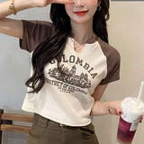 クロップドTシャツ レディース Tシャツ | VICTORIA | 詳細画像10