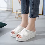 WHT | 厚底 サンダル 美脚 | VICTORIA