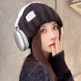 リブニット ビーニー帽子 防寒 | VICTORIA | 詳細画像5 