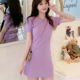 Tシャツワンピ 夏 レディース | VICTORIA | 詳細画像3