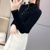 ハイネック シャギー リブニット | VICTORIA | 詳細画像12