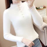 ハイネック シャギー リブニット | VICTORIA | 詳細画像5