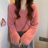 ニット モヘアタッチふんわり シャギーニット | VICTORIA | 詳細画像6