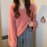 ニット モヘアタッチふんわり シャギーニット | VICTORIA | 詳細画像8