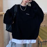 カットソー レイヤード付き ロンT | VICTORIA | 詳細画像9