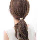 プレートヘアゴム シンプル ヘアアクセサリーH | VINGTAINE | 詳細画像6