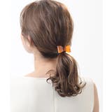 シンプルカラーリボンヘアゴム アクリル ヘアアクセサリーH | VINGTAINE | 詳細画像10 