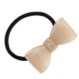 シンプルカラーリボンヘアゴム アクリル ヘアアクセサリーH | VINGTAINE | 詳細画像2 