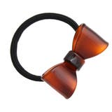 シンプルカラーリボンヘアゴム アクリル ヘアアクセサリーH | VINGTAINE | 詳細画像4 