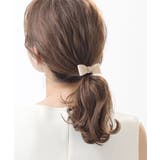 シンプルカラーリボンヘアゴム アクリル ヘアアクセサリーH | VINGTAINE | 詳細画像7 