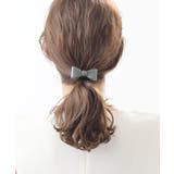 シンプルカラーリボンヘアゴム アクリル ヘアアクセサリーH | VINGTAINE | 詳細画像8 