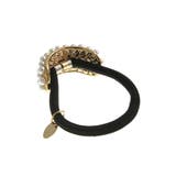 小粒パールのカーブヘアゴム ポニーフック ヘアカフ | VINGTAINE | 詳細画像2