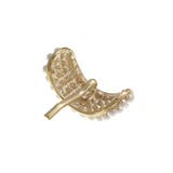 小粒パールのカーブヘアゴム ポニーフック ヘアカフ | VINGTAINE | 詳細画像3