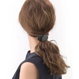 べっ甲風オーバルデザインヘアゴム ヘアカフ マーブル | VINGTAINE | 詳細画像13 