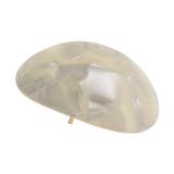 べっ甲風オーバルデザインヘアゴム ヘアカフ マーブル | VINGTAINE | 詳細画像2 