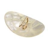 べっ甲風オーバルデザインヘアゴム ヘアカフ マーブル | VINGTAINE | 詳細画像6 