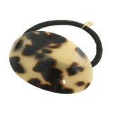 べっ甲風オーバルデザインヘアゴム ヘアカフ マーブル | VINGTAINE | 詳細画像7 