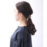 べっ甲風編み込みデザインヘアゴム ヘアカフ マーブル | VINGTAINE | 詳細画像12 