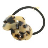 べっ甲風編み込みデザインヘアゴム ヘアカフ マーブル | VINGTAINE | 詳細画像7 