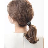 べっ甲風スクエアヘアゴム シンプル 四角 | VINGTAINE | 詳細画像6