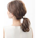 べっ甲風スクエアヘアゴム シンプル 四角 | VINGTAINE | 詳細画像3