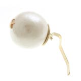 ミニスター付きコットンパールヘアゴム ポニーフックヘアカフ シンプル | VINGTAINE | 詳細画像10 