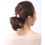 ランダムパールビジューヘアゴム シンプル エレガント | VINGTAINE | 詳細画像4