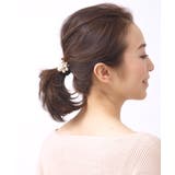 ランダムパールビジューヘアゴム シンプル エレガント | VINGTAINE | 詳細画像5