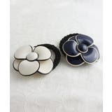 エナメル調ビッグカメリアヘアゴム シンプル ベーシック | VINGTAINE | 詳細画像5