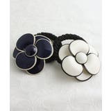 エナメル調ビッグカメリアヘアゴム シンプル ベーシック | VINGTAINE | 詳細画像6