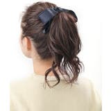 ボリュームリボンヘアゴム ポニーフック ベーシック | VINGTAINE | 詳細画像11 