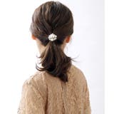 パールビジューヘアカフ ポニーフック ヘアフック | VINGTAINE | 詳細画像3