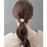 パールビジューヘアカフ ポニーフック ヘアフック | VINGTAINE | 詳細画像2