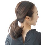 コットンパールビジューヘアカフ ポニーフック ヘアフック | VINGTAINE | 詳細画像4 