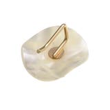 べっ甲風ウェーブプレートヘアカフ ポニーフック ヘアフック | VINGTAINE | 詳細画像2