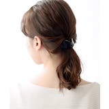 べっ甲風ひねりリボンヘアカフ ポニーフック ヘアフック | VINGTAINE | 詳細画像7