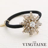 ビジューモチーフポニーフック ヘアゴム ヘアカフ | VINGTAINE | 詳細画像1 