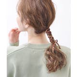 ワイン | スエード調コードポニーフック ヘアカフ ヘアカフス | VINGTAINE