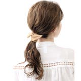 スエード調ワイヤーポニー 幅広 ヘアアレンジ | VINGTAINE | 詳細画像12 