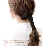 スエード調ワイヤーポニー 幅広 ヘアアレンジ | VINGTAINE | 詳細画像15 