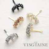 ビジューカーブヘアゴム ポニーフック ヘアカフ | VINGTAINE | 詳細画像1 