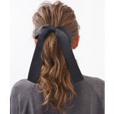 ロングブラックリボンポニーフック ヘアカフ ヘアフック | VINGTAINE | 詳細画像8