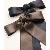 サテンロングリボンポニーフック ヘアカフ ヘアカフス | VINGTAINE | 詳細画像11