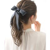 サテンロングリボンポニーフック ヘアカフ ヘアカフス | VINGTAINE | 詳細画像10
