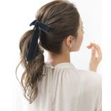 ベルベットロングリボンポニーフック ヘアカフ ヘアフック | 神戸ヴァンテーヌ | 詳細画像6