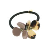 べっ甲風ダブルフラワーヘアゴム 柄 マーブル | VINGTAINE | 詳細画像3