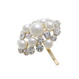 パール&ビジューヘアゴム ポニーフック ヘアフック | VINGTAINE | 詳細画像4