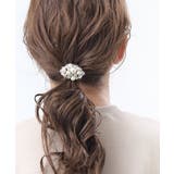 パール&ビジューヘアゴム ポニーフック ヘアフック | VINGTAINE | 詳細画像7